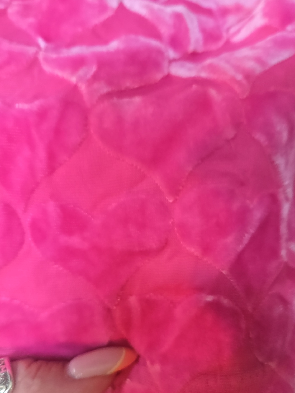 New Cupcakes and Cashmere Pink Velvet Hearts Mini Skirt - Picture 5 of 10